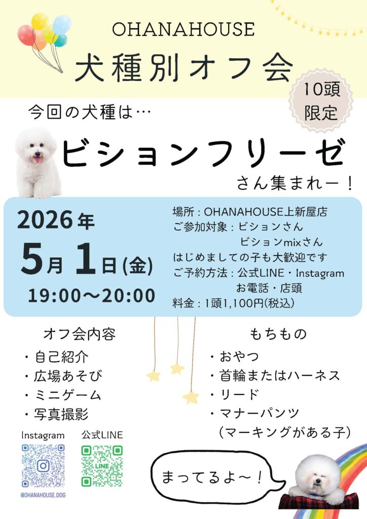 犬種別オフ会_ビション